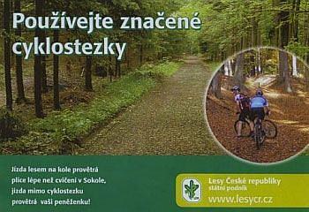 Reklama státního podniku Lesy České republiky v periodiku ONA DNES