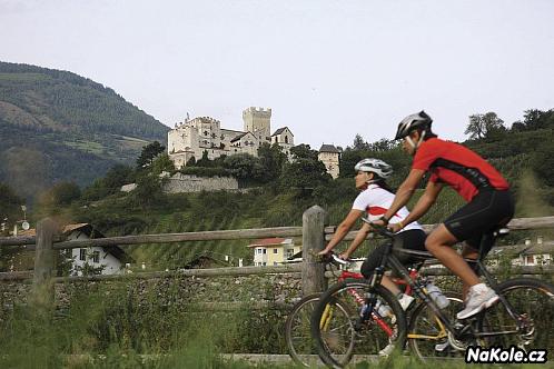 Cyklistické stezky pro požitkáře v Jižním Tyrolsku