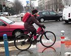 Taková běžná zimní cyklistka vídeňská. (Lahar)