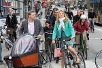 Velkou popularitu si jízdní kolo získalo v dánské metropoli Kodaň, která začala na opatřeních pracovat už v 70. letech minulého století. (Květoslav Syrový)