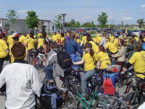 Otvírání sezóny na cyklotrase Brno – Vídeň 2005