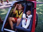 Vozík pro dvě děti (rodinné centrum Havránek)