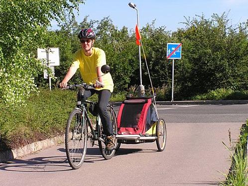 Na výletě s přívěsným vozíkem Croozer