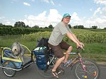 Na kole okolo Neusiedler See (Daniel Mourek)