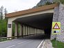 Další tunely při stoupání na Obertauern
