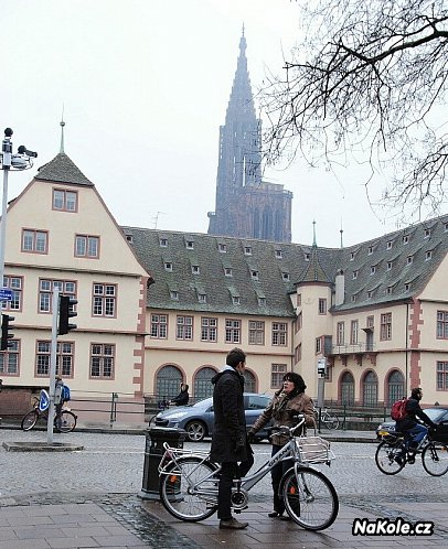 Symbolem Štrasburku je místní katedrála, která navíc ve městě slouží jako užitečný orientační bod.