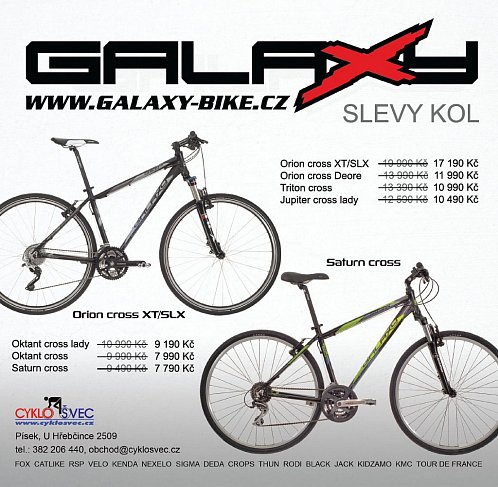 Slevy kol Galaxy 2013