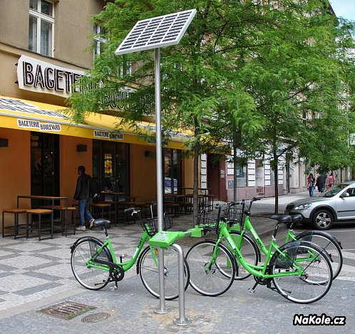 Bike Sharing System Homeport Praha-Karlín