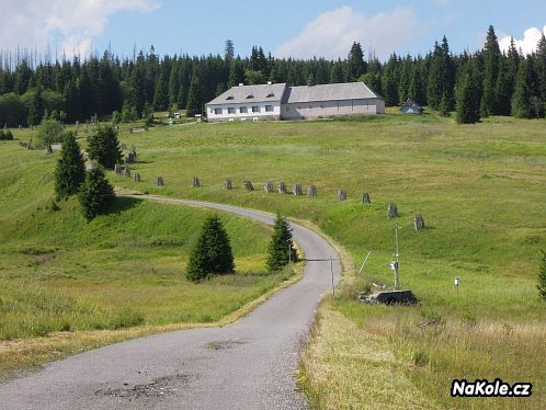 Bývalá fořtovna březnického polesí, jedno z nejodlehlejších míst Šumavy