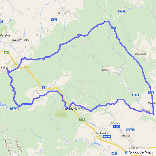 mapa trasy