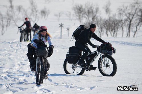 Z bikování na polárním kruhu s Honzou Kopkou (2014)