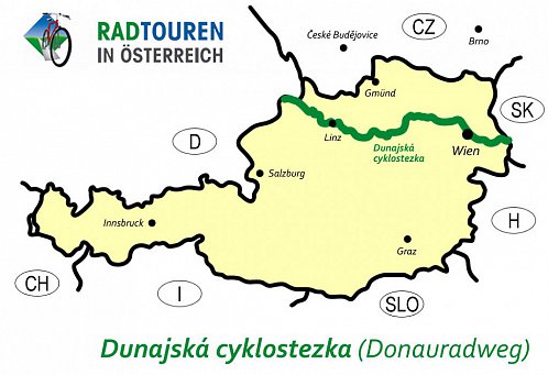 Dunajská cyklostezka – opravdová cyklodálnice uprostřed Evropy