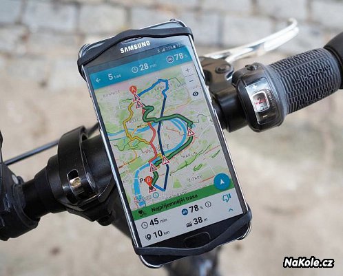 mobilní aplikace Na kole Prahou