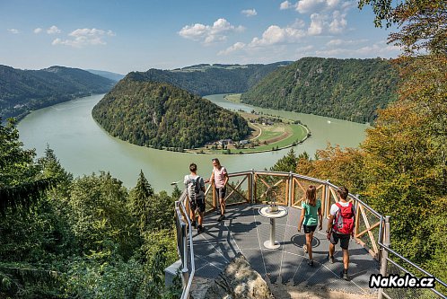 Vyhlídka nad Schlögenskou smyčkou Dunaje
