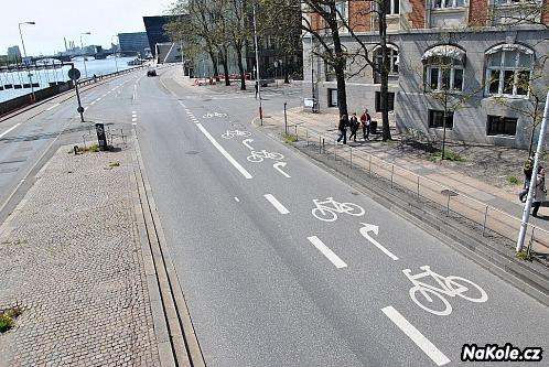 Fifty-fifty - tak bude vypadat podle kodaňské radnice podíl dopravy v roce 2025.