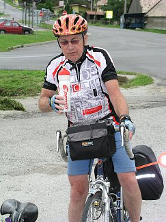 Jiří Grygar na kole