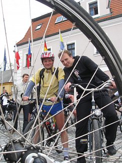 Start cykloexkurze v Hrádku nad Nisou