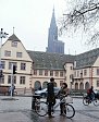 Symbolem Štrasburku je místní katedrála, která navíc ve městě slouží jako užitečný orientační bod. (Jitka Vrtalová)