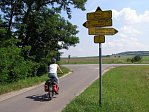 Na z Brna do Vídně se po bezpečných stezkách projedete jen na menší části trasy. (Václav Vrtal, NaKole.cz)