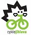 Značka služeb pro cyklisty v Jihlavě.
