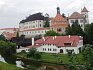 Výhled na historické centrum Jindřichova Hradce