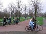 Zima nezima, Nizozemci jsou na kolo zvyklí. Podíl cyklistické dopravy tvoří v Houtenu neuvěřitelných 42 %.