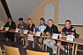 Tiskové konference k otevření stezky se zúčastnili zástupci Zlínského kraje, obce, Úřadu regionální rady, dodavatelské firmy i národní cyklokoordinátor.