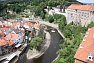 Český Krumlov z nadhledu