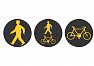Nová značka bude upozorňovat řidiče při odbočování nejen na chodce, ale také na přejíždějící cyklisty