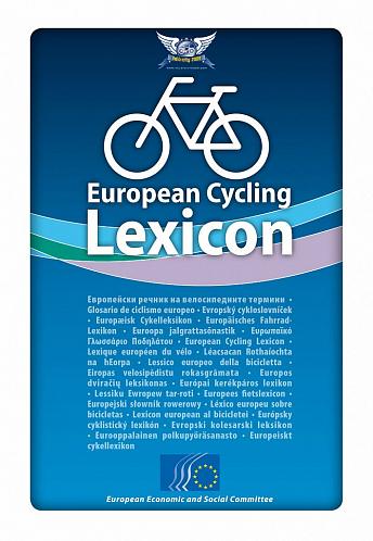 Evropský obrazový slovník pro cyklisty ve 23 jazycích