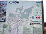 Plánek města Kunda