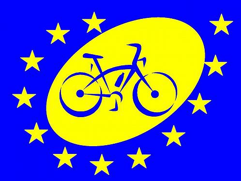 Panevropsá cyklotrasa, Paneuropa-Radweg, piste cyclabe paneuropeénne