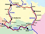 Vyznačení trasy na mapě (Václav Vrtal)