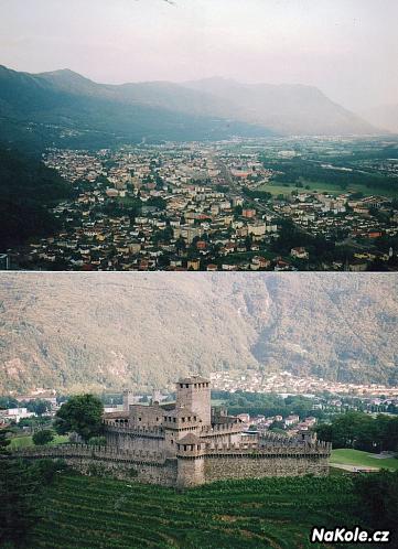 Bellinzona po ránu