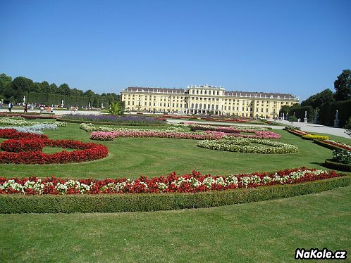 Schonbrunn - ve Vídni je na co koukat