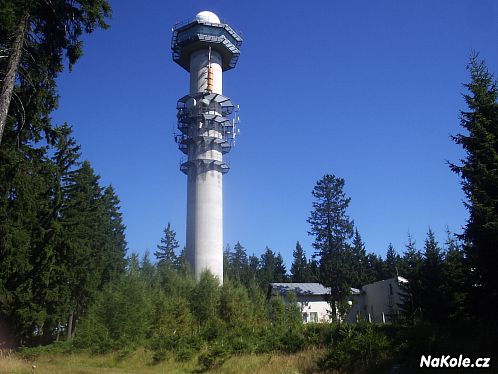 Meterologický radar na Praze