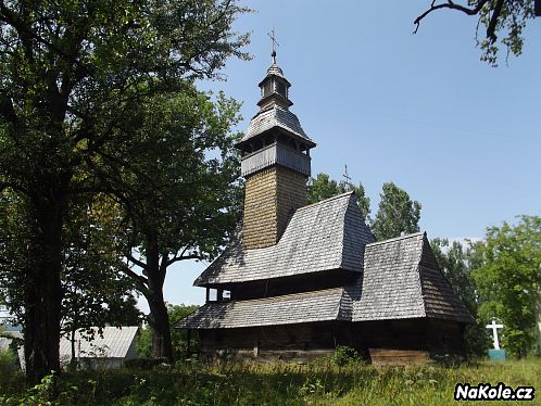 Kolodne, dřevěný Mikulášský kostelík