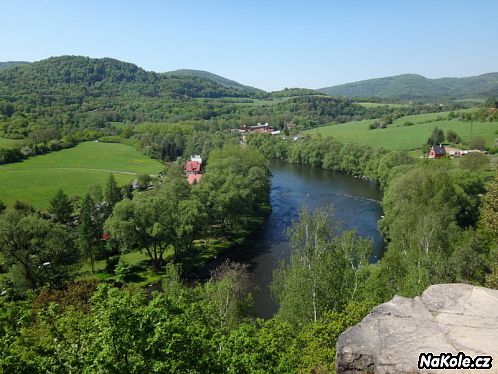 krajina okolo řeky Ohře