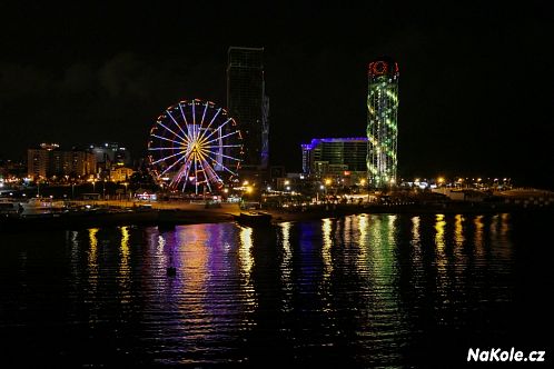 Welcome to Batumi. Noční příjezd...